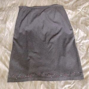 GAP A-line Midi Skirt